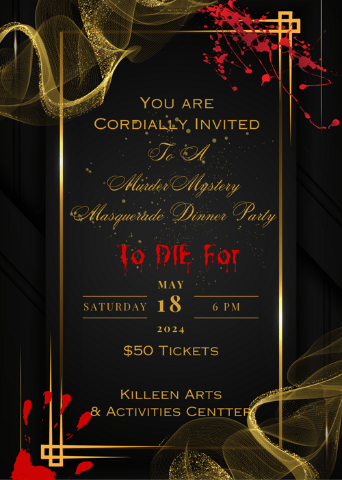 Black & Gold Elegant Wedding Invitation